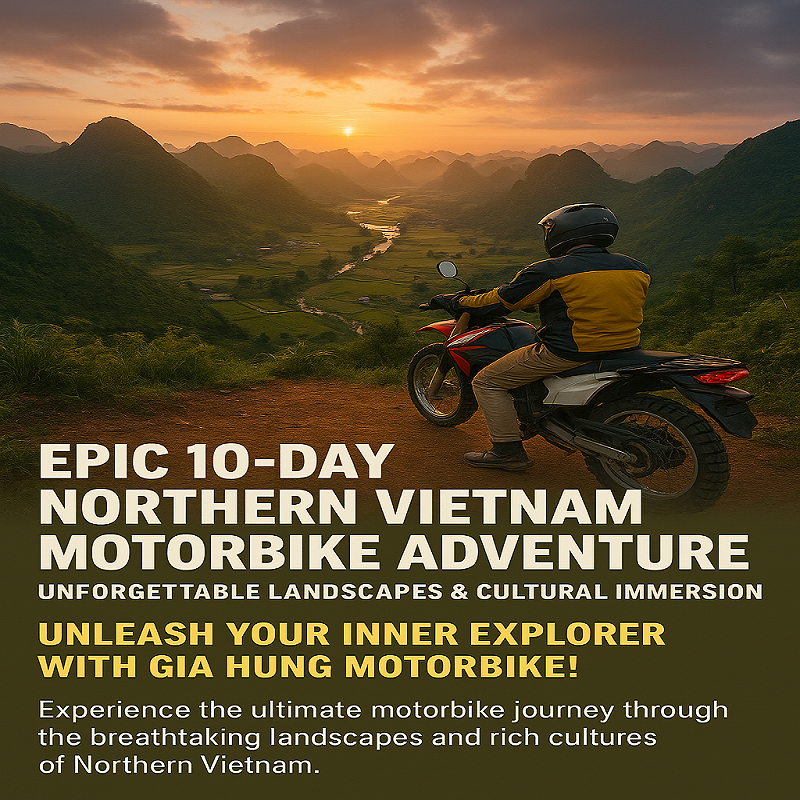 10-Day Northern Vietnam Motorbike Adventure