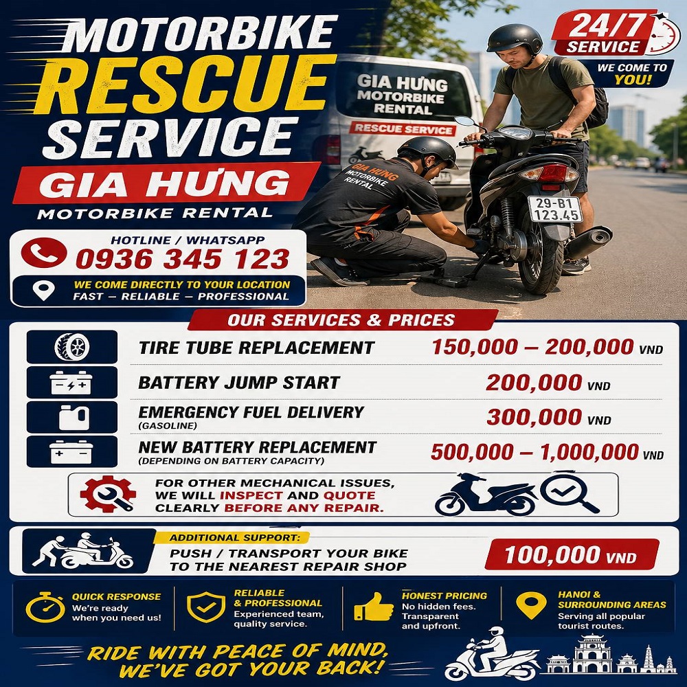 MOTORBIKE RESCUE SERVICE 